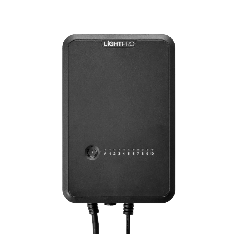 Lightpro Garden Lighting UK Outdoor Lights Low Voltage 100W Touch Transformer Timer & Light Sensor 4