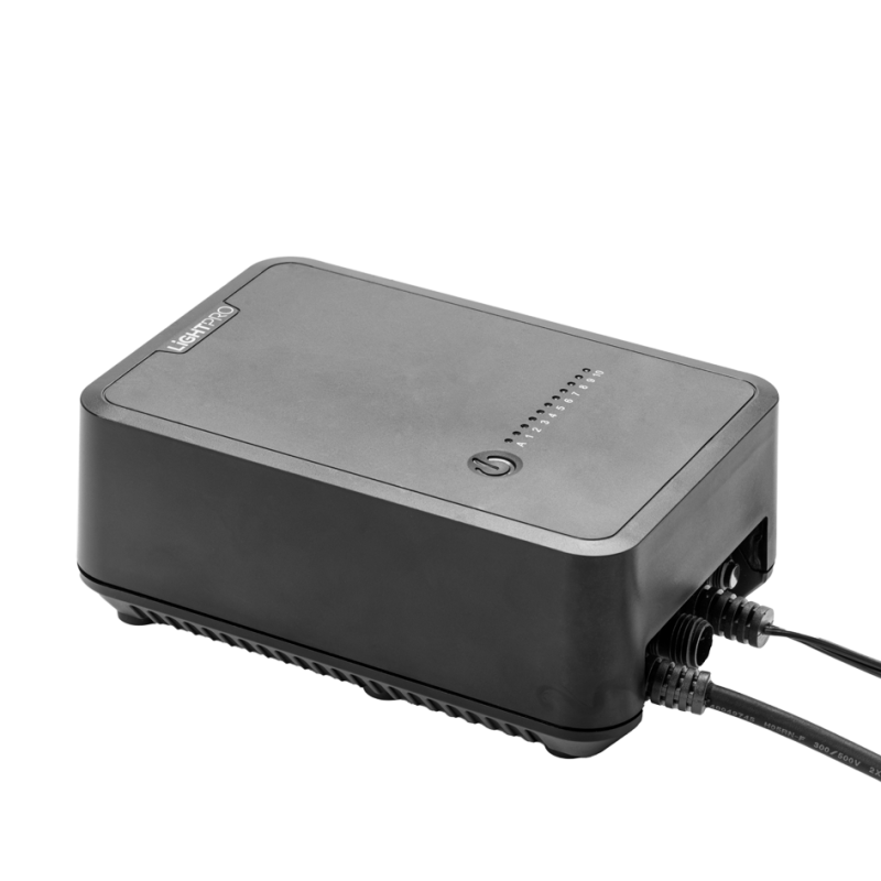 Lightpro Garden Lighting UK Outdoor Lights Low Voltage 100W Touch Transformer Timer & Light Sensor 2