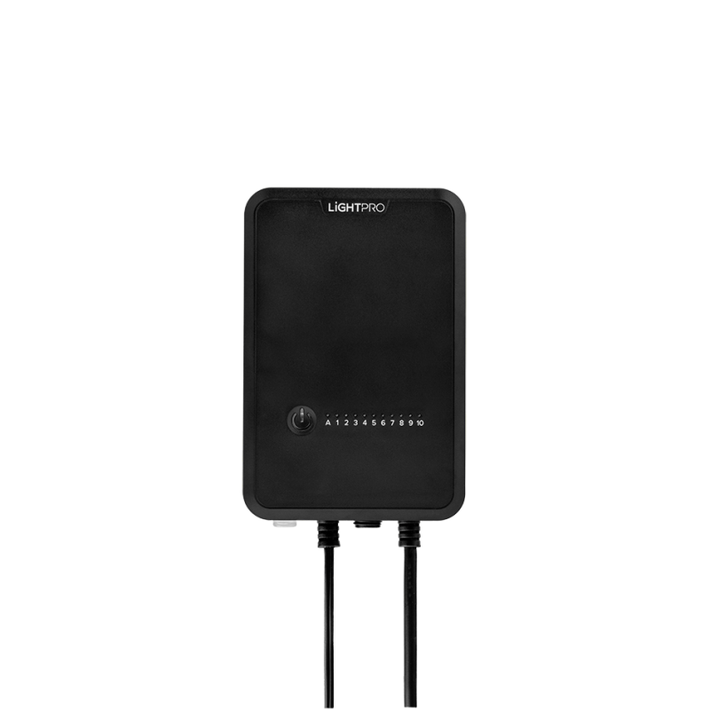 Lightpro Garden Lighting UK Outdoor Lights Low Voltage 100W Touch Transformer Timer & Light Sensor 3