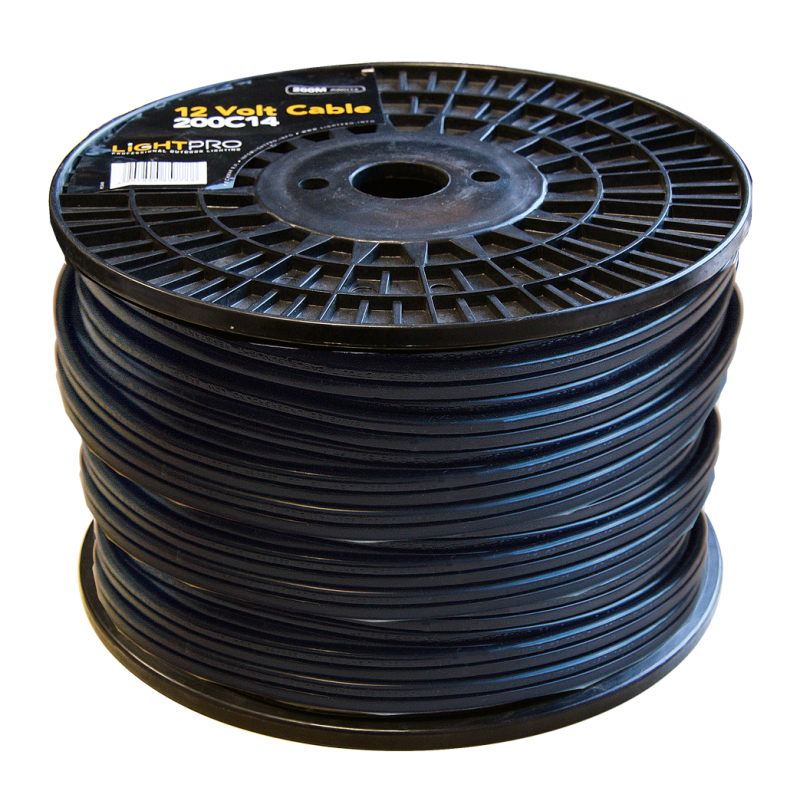 Lightpro Garden Lighting UK Outdoor Lights Low Voltage 200MTR Drum 14AWG Cable
