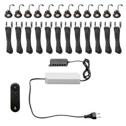 Lightpro Garden Lighting UK Outdoor Lights Low Voltage Cila 12 Light Kit