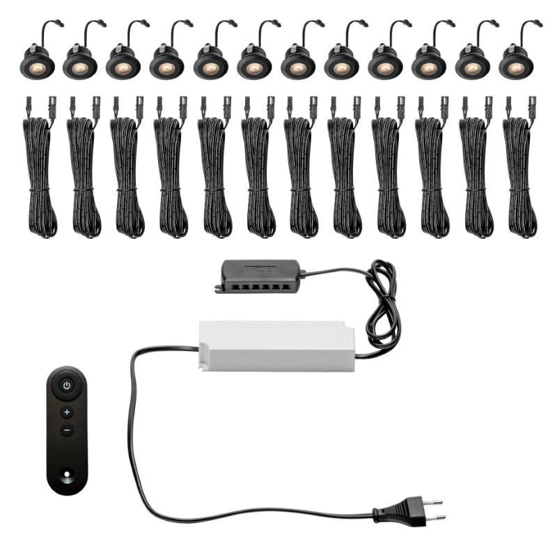 Lightpro Garden Lighting UK Outdoor Lights Low Voltage Cila 12 Light Kit