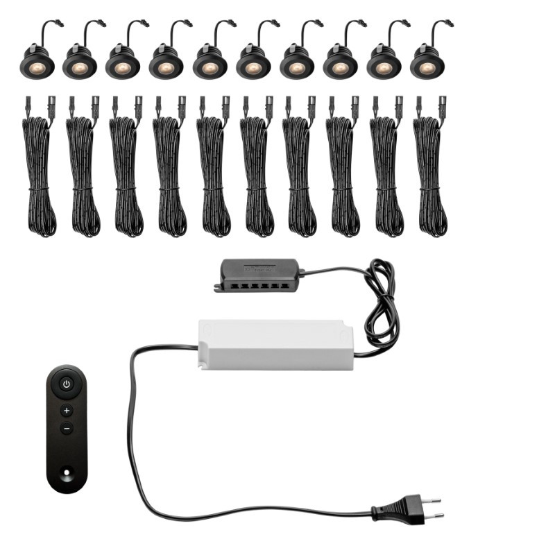 Lightpro Garden Lighting UK Outdoor Lights Low Voltage Cila 10 Light Kit