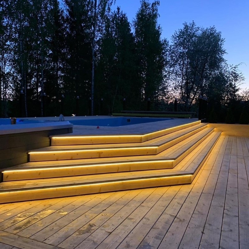 Lightpro Garden Lighting UK Outdoor Lights Low Voltage LED Strip 15mtrs (2)