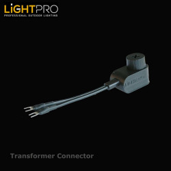 Lightpro Garden Lighting UK Outdoor Lights Low Voltage Transformer Connector