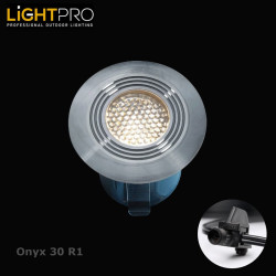 Lightpro Garden Lighting UK Outdoor Lights Low Voltage Onyx 30 R1 IP67 Decking Light 1